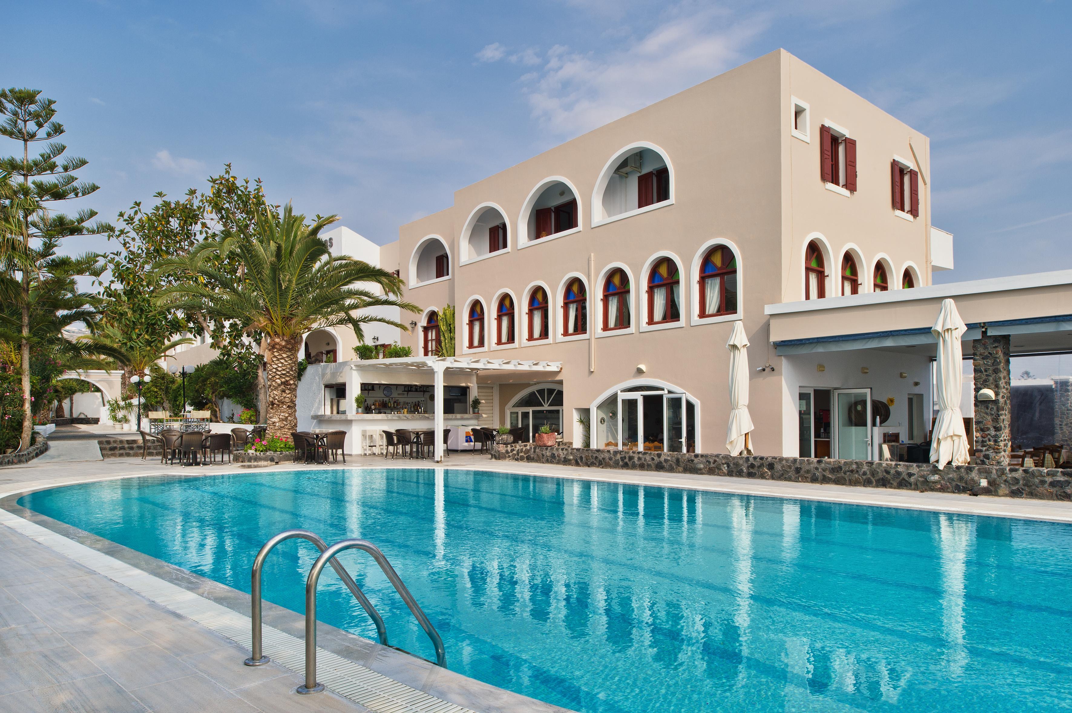 Makarios Hotel Kamari  Exterior photo